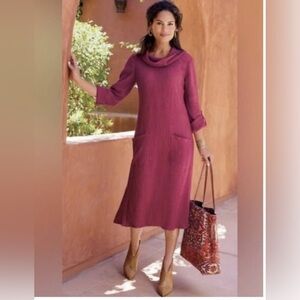 Soft Surroundings Everly Gauze Dress
